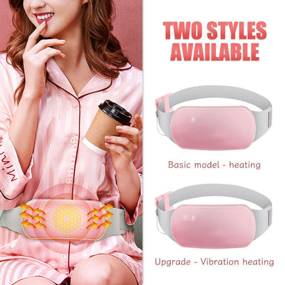 Electric Heated Hot Compress Belt Massager.