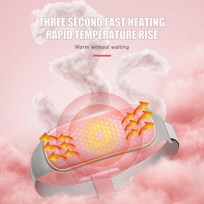 Electric Heated Hot Compress Belt Massager.