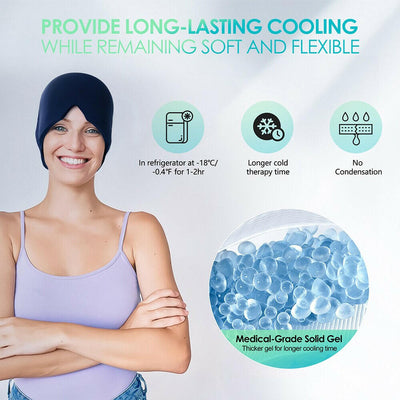 Gel Migraine Relief Hat.