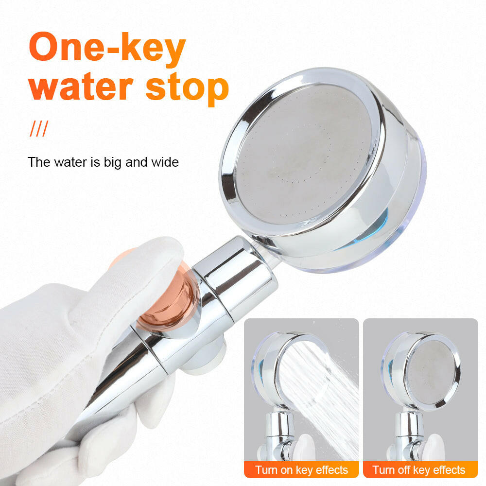 Pressurized Shower Head.