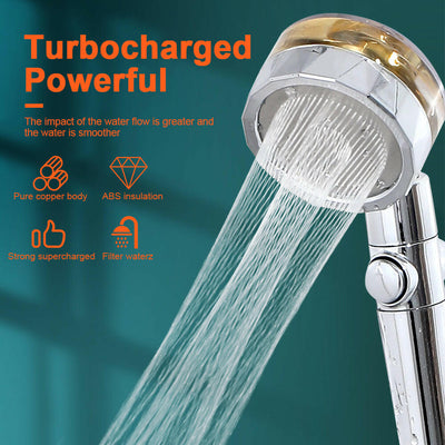 Pressurized Shower Head.