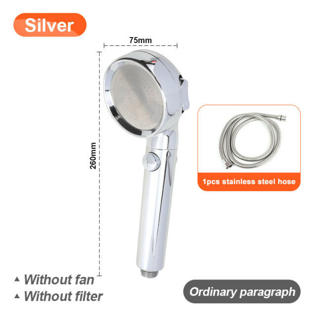 Pressurized Shower Head.