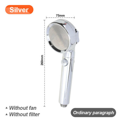 Pressurized Shower Head.