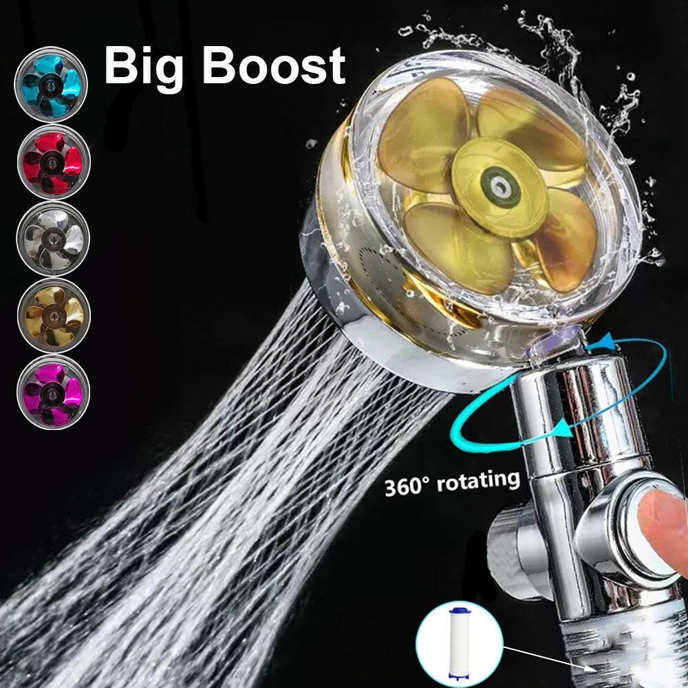 Pressurized Shower Head.