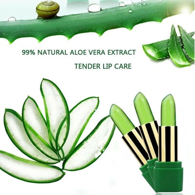 Aloe Vera Moisturizing Lip Balm.